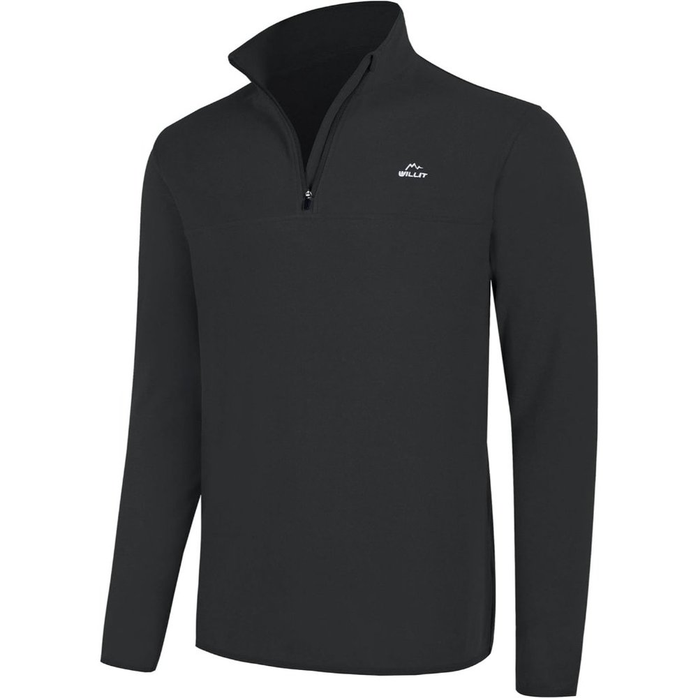 Men's Fleece Weather Thermal Quarter Zip Jacket
